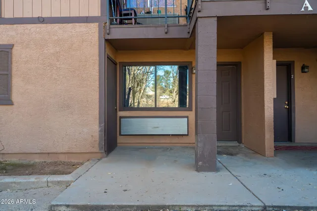 a view of front door of a house