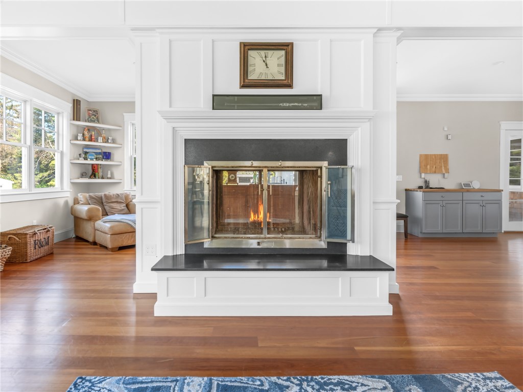 116 Nayatt Road Barrington, RI 02806 - Photo 21 of 48 Double-sided fireplace