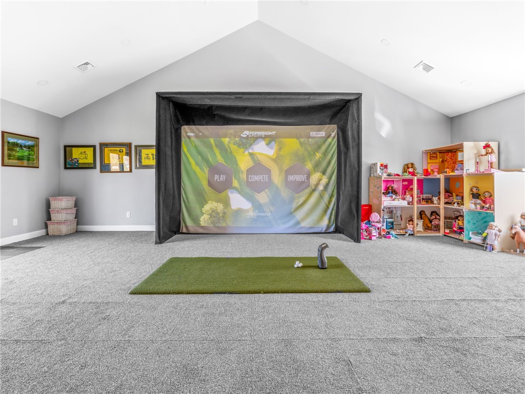116 Nayatt Road Barrington, RI 02806 - Photo 38 of 48 Recreation room with golf simulator and theater