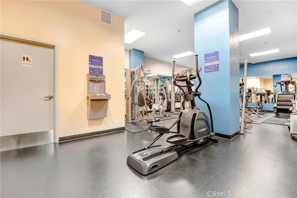 front view of a building with a street