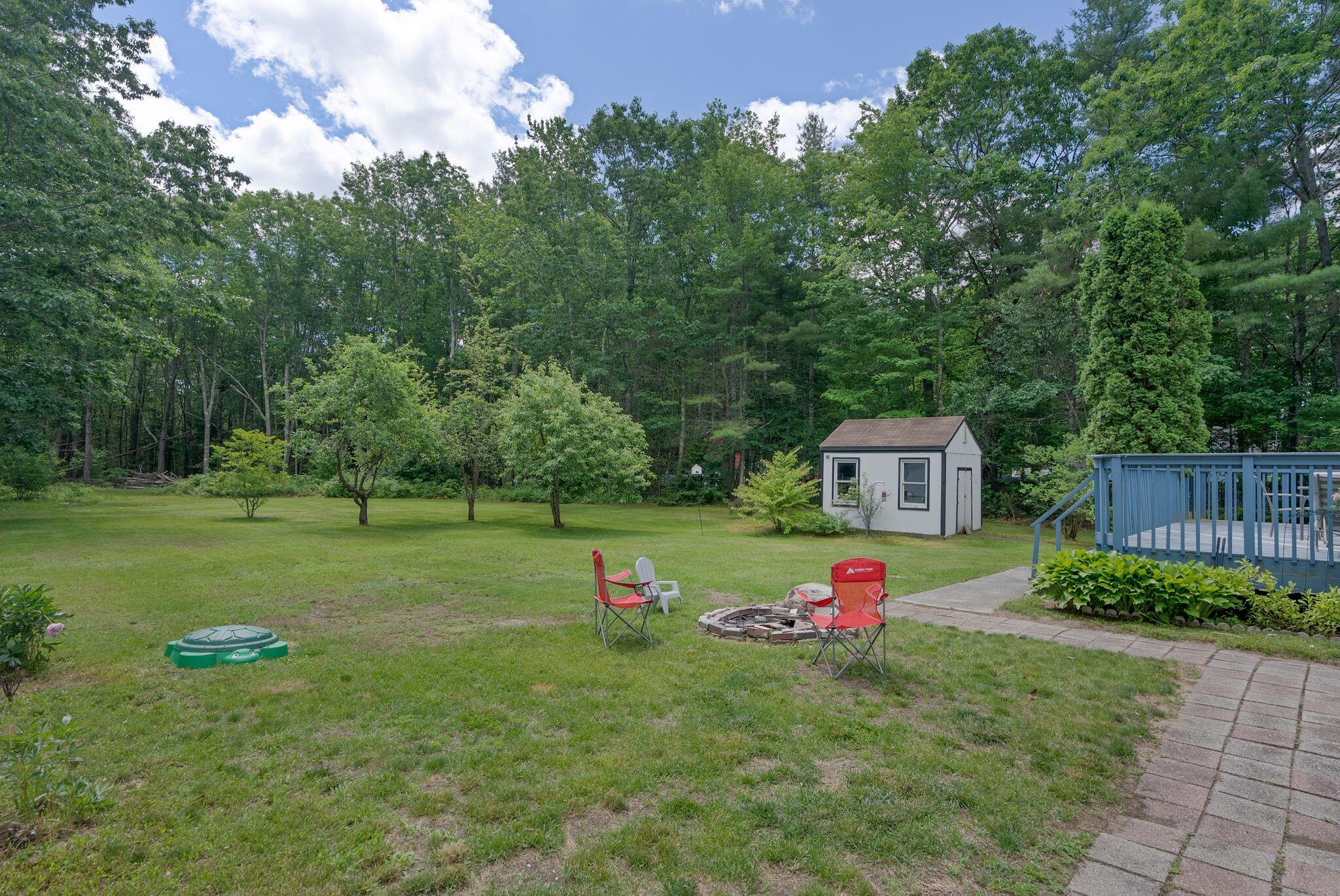 8 Larrabee Farm Road Scarborough, ME 04074 - Photo 31 of 37 Backyard of house
