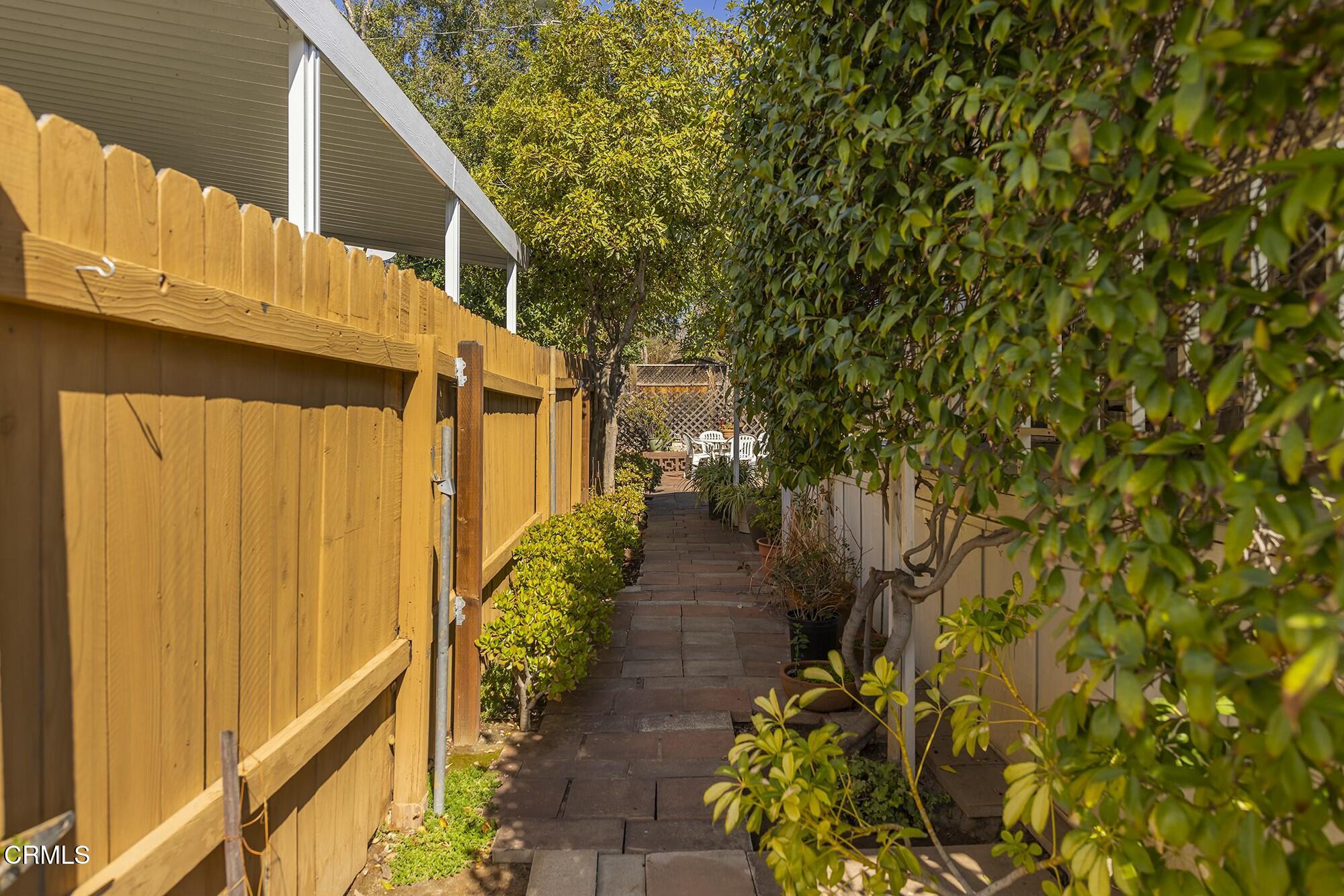1225 South Rice Road, Unit 6 Ojai, CA 93023 - Photo 19 of 21 a view of a pathway with a yard