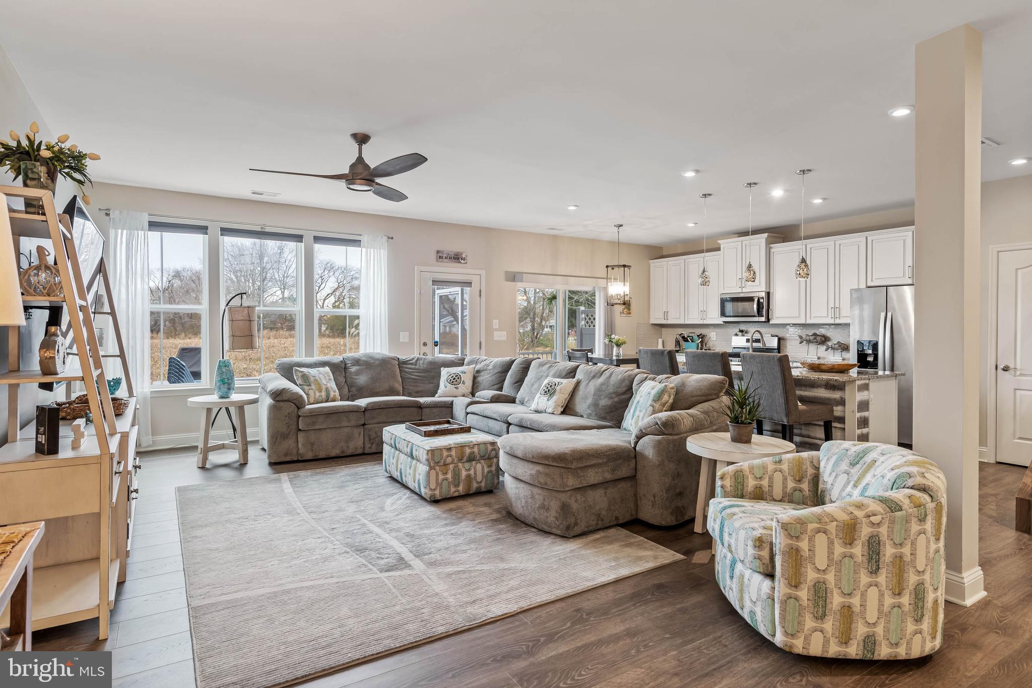 Bright Airy Open Concept