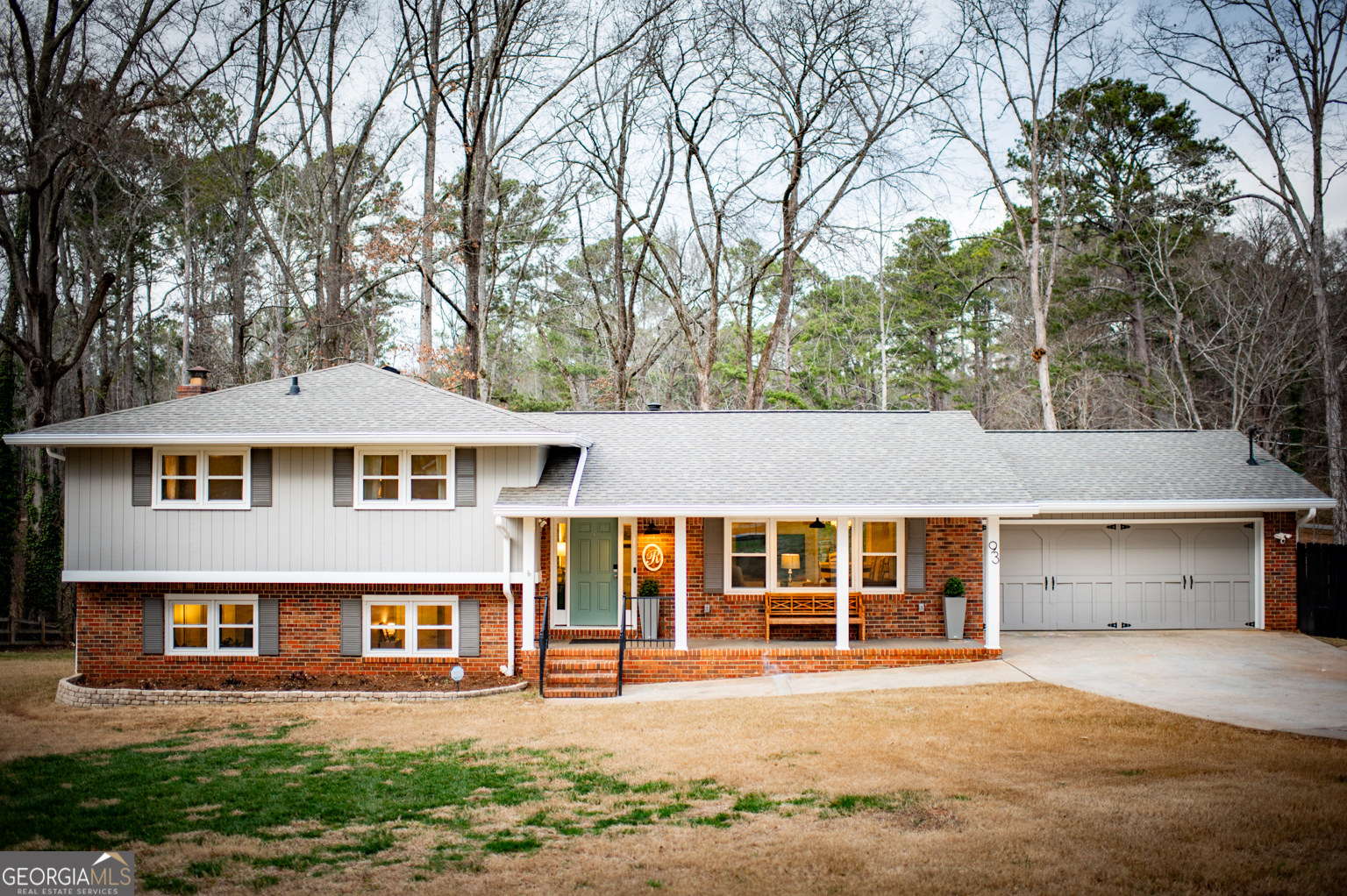 93 Deerfield Road Covington, GA 30014 - Photo 3 of 78 front view of a house with a yard
