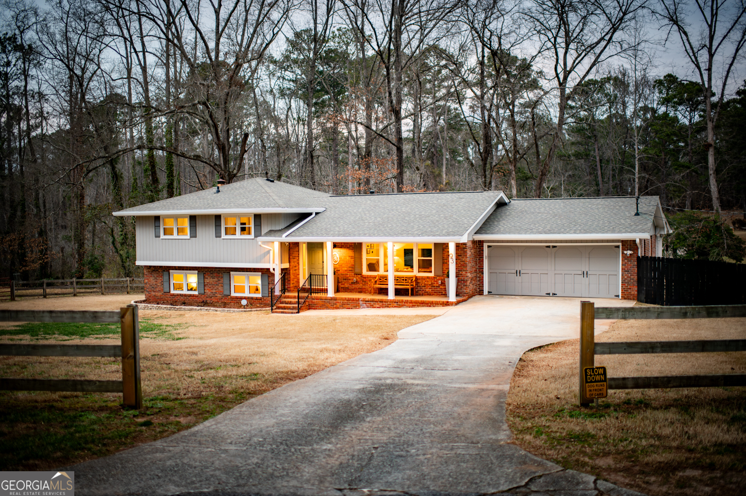 93 Deerfield Road Covington, GA 30014 - Photo 69 of 78 a front view of a house with a yard