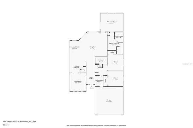 $465,000 | 51 Graham Woods Place, Palm Coast, FL 32137