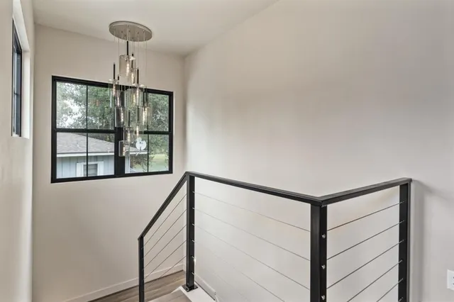 a view of entryway with a window