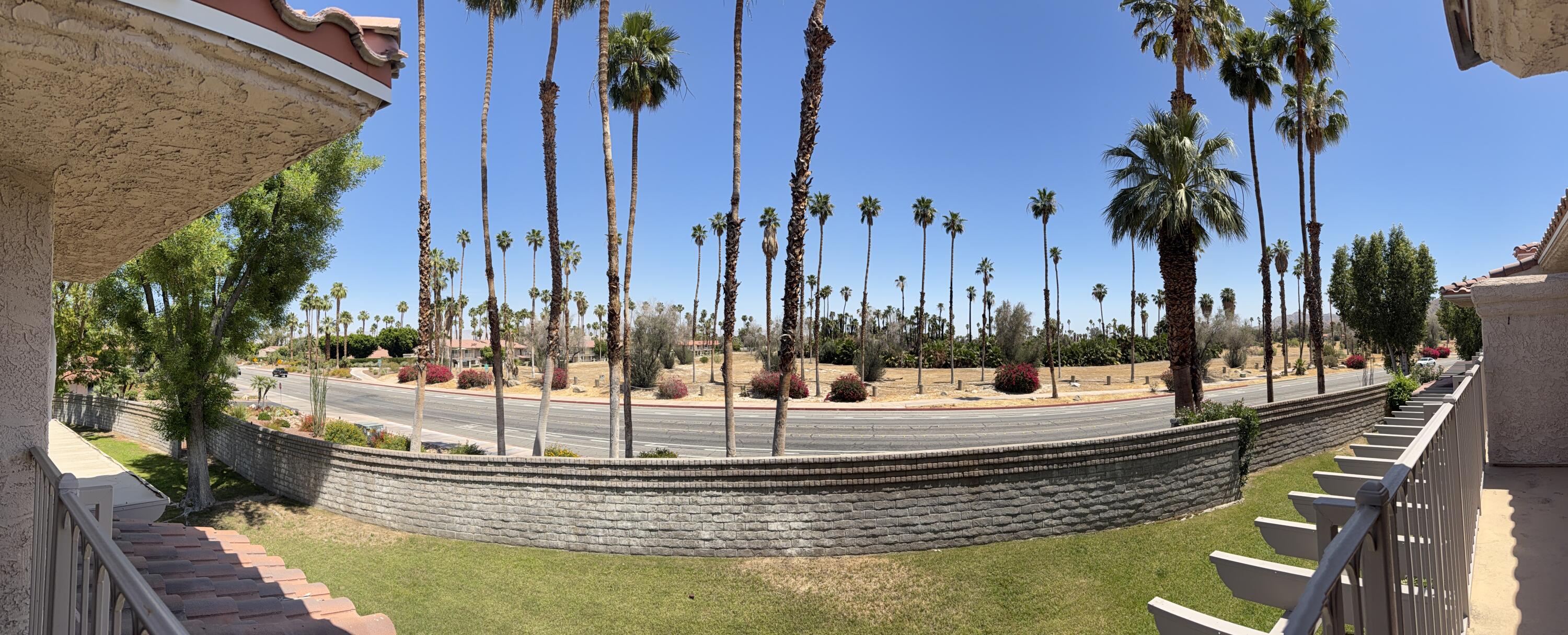 505 South Farrell Drive, Unit R112 Palm Springs, CA 92264 - Photo 18 of 19 Views from bedroom