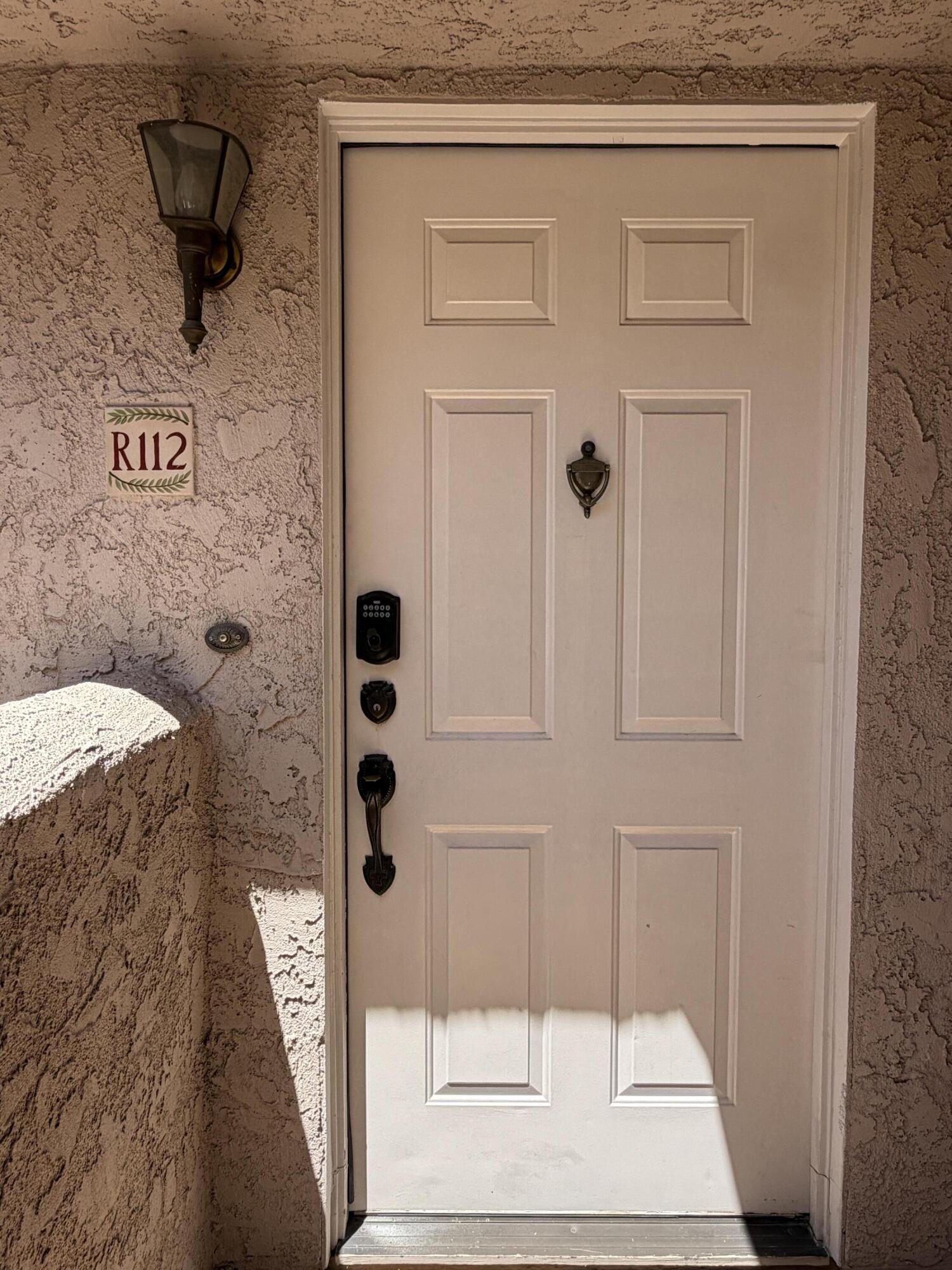 505 South Farrell Drive, Unit R112 Palm Springs, CA 92264 - Photo 3 of 19 main door