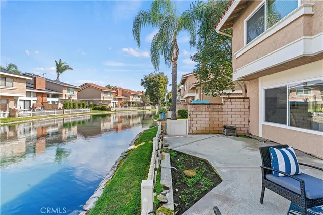 a view of a house with lake view