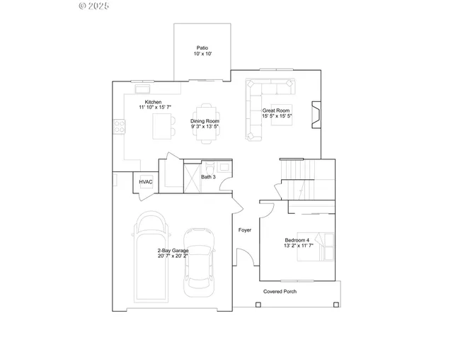 a picture of a room with a white wall and a large window