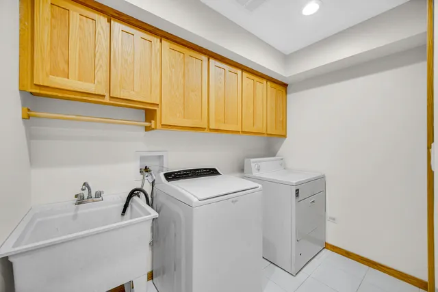 a room with storage and utility