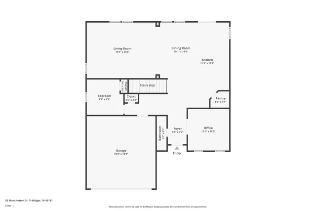 $360,000 | 55 Manchester Drive, Trafalgar, IN 46181