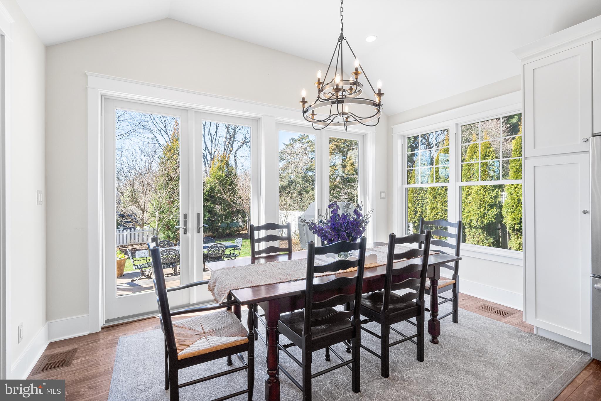 5 Raffaela Drive Malvern, PA 19355 - Photo 10 of 38 Bright Dining Room area to back private deck/yard