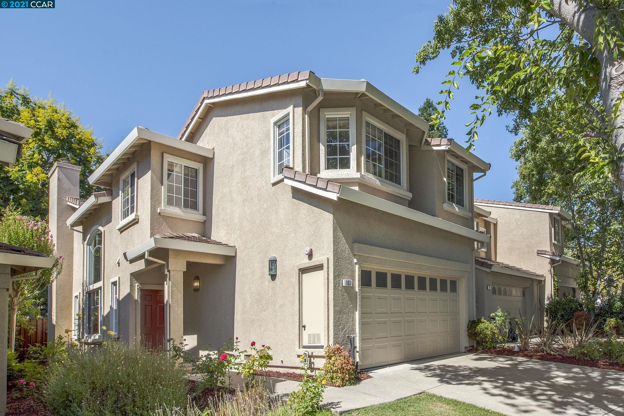 103 Enchanted Way San Ramon, CA 94583 - Photo 1 of 1 a front view of a house with a yard