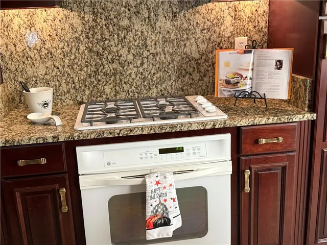 a close view of washer and dryer