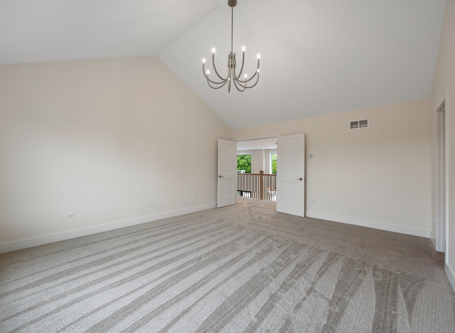 8886 Johnston Road Burr Ridge, IL 60527 - Photo 46 of 71 a view of empty room with window and wooden floor