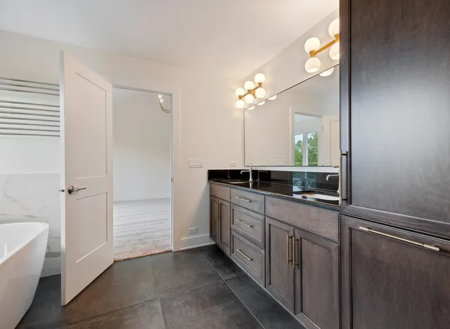 an aerial view of a city with lots of residential buildings