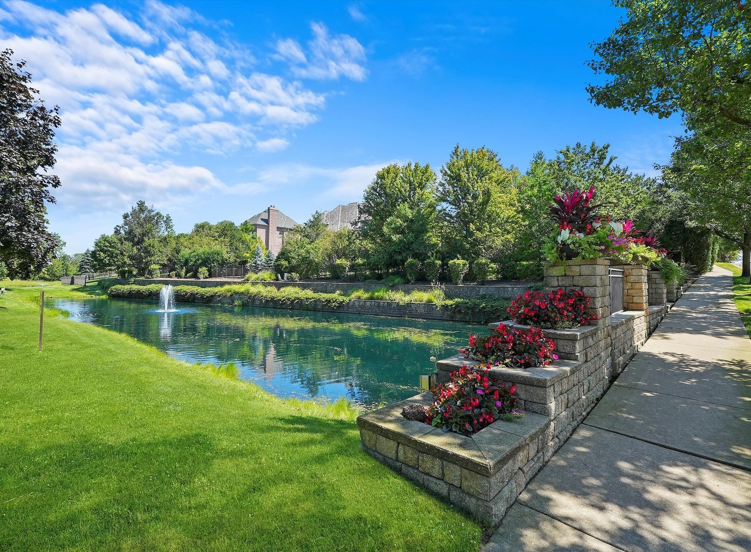 8886 Johnston Road Burr Ridge, IL 60527 - Photo 58 of 71 a view of a lake with a floor to ceiling yard next to a yard
