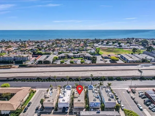 a view of a road with a yard