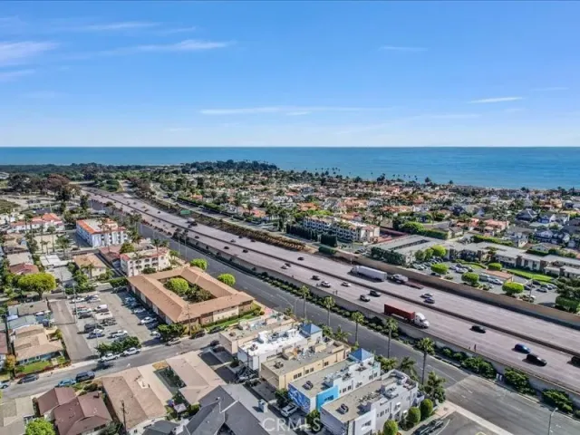 a view of an ocean and beach