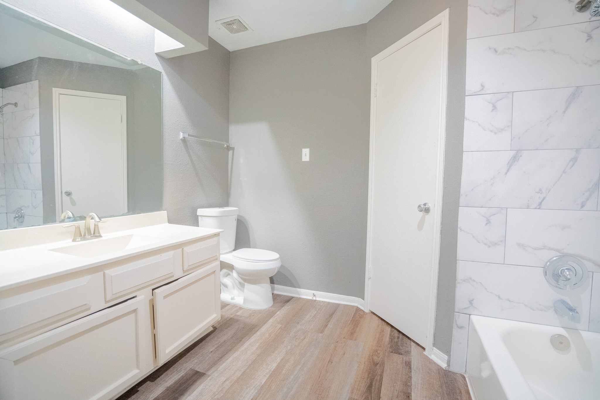 22819 Carter Gate Drive Spring, TX 77373 - Photo 12 of 15 a bathroom with a sink toilet and shower