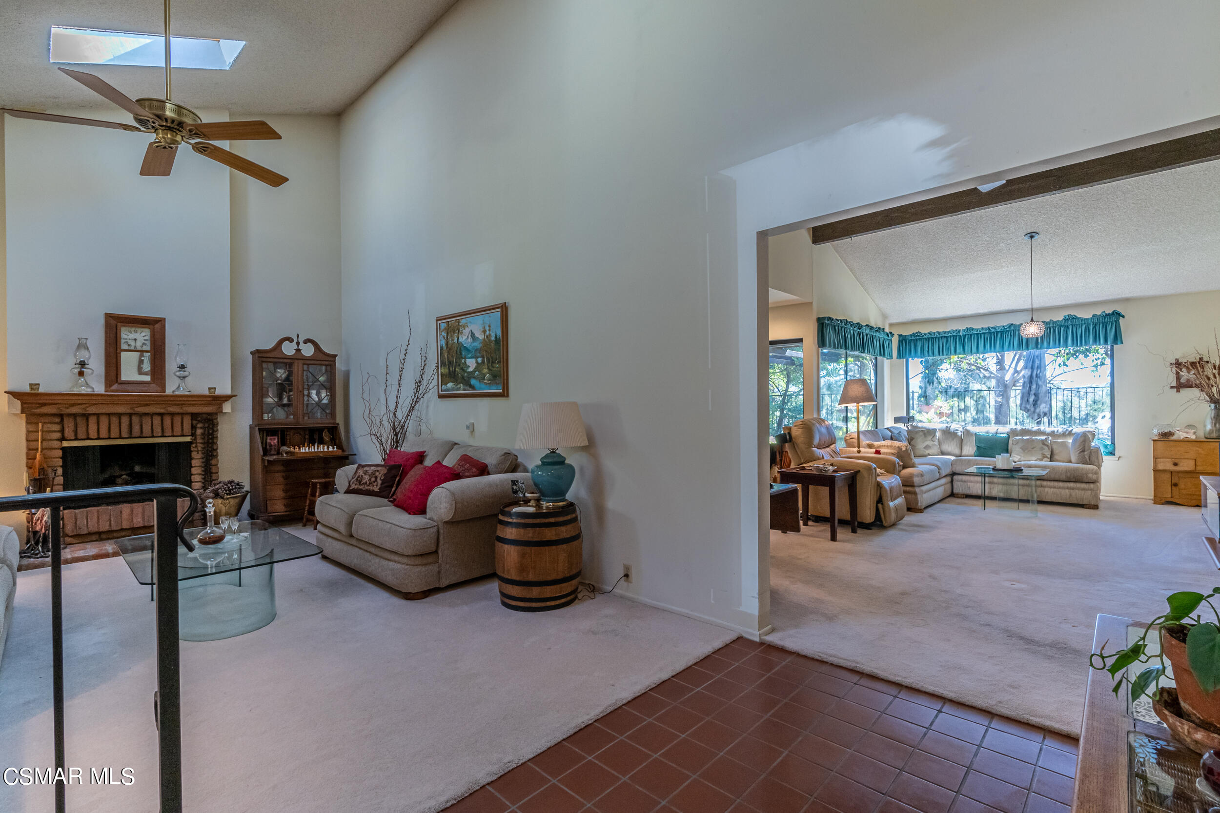 1932 Summer Cloud Drive Thousand Oaks, CA 91362 - Photo 6 of 23 a living room with furniture and a fireplace