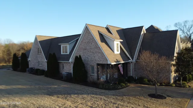 a front view of house with yard