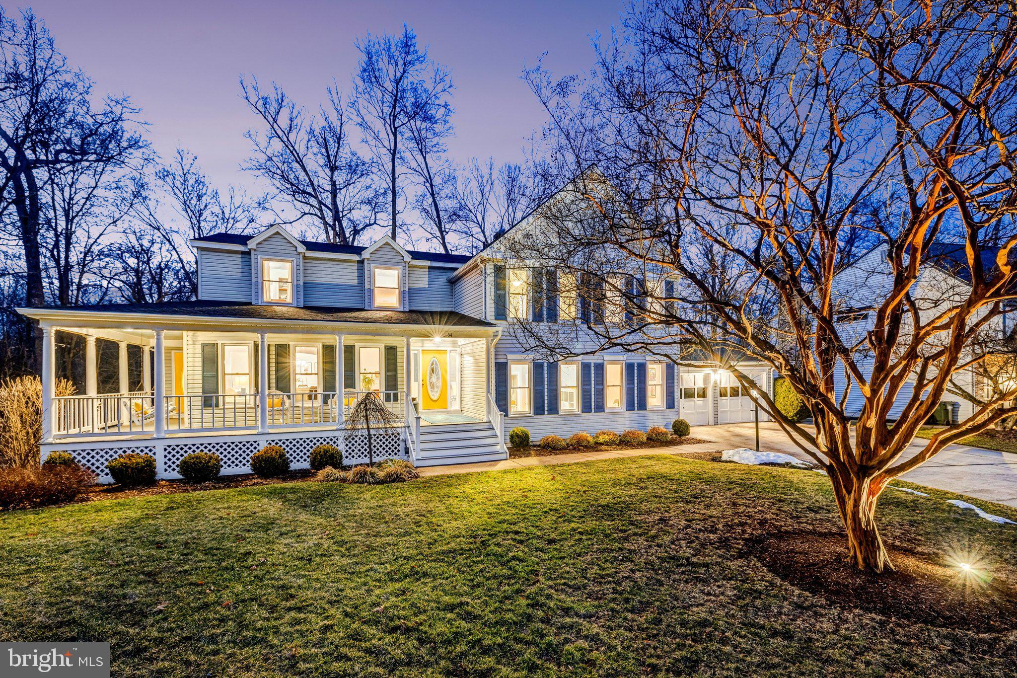 34 Lipscomb Court Sterling, VA 20165 - Photo 87 of 91 a front view of a house with a yard