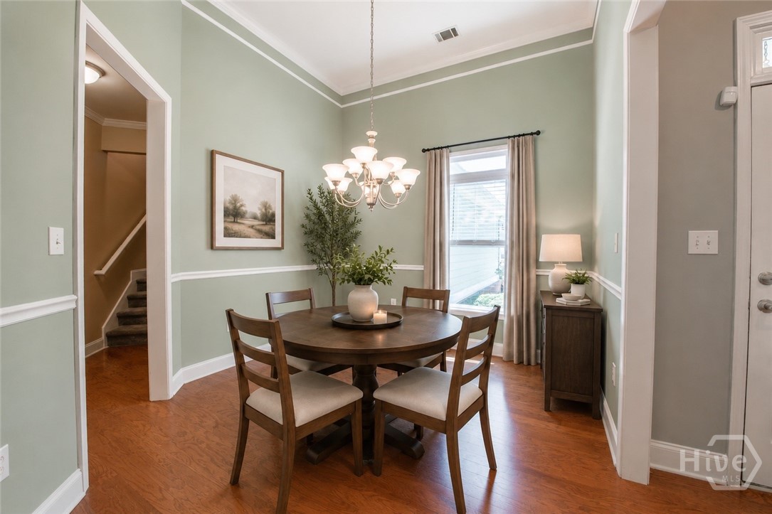 217 Hidden Spring Way Athens, GA 30605 - Photo 13 of 55 Virtually Staged Dining Room