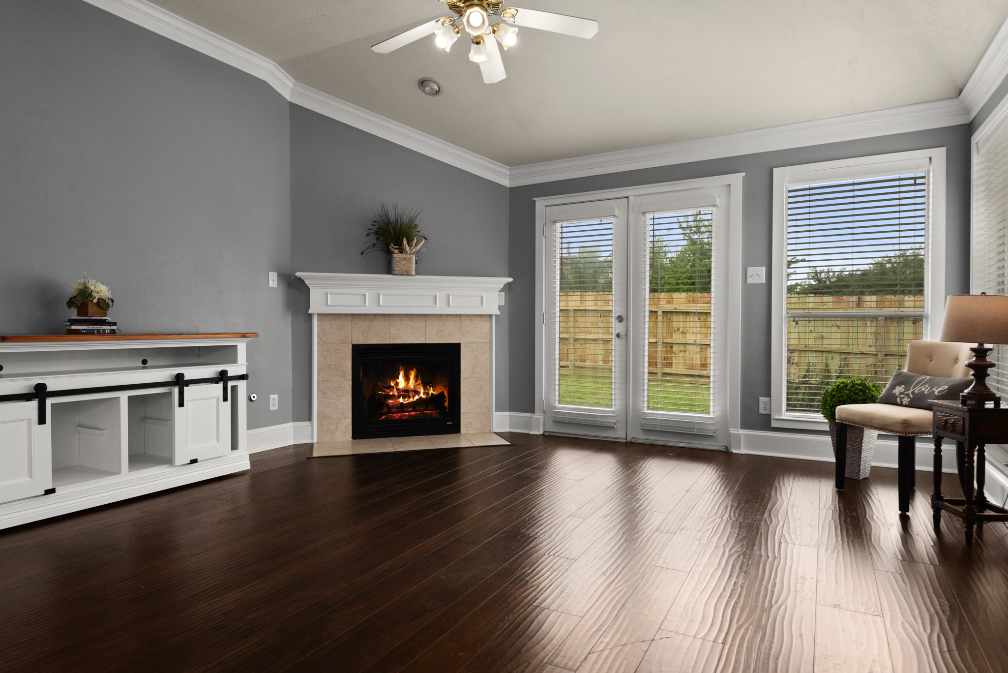 21710 Colter Stone Drive Spring, TX 77388 - Photo 15 of 35 High ceiling and multiple windows with blinds (Furniture not included).