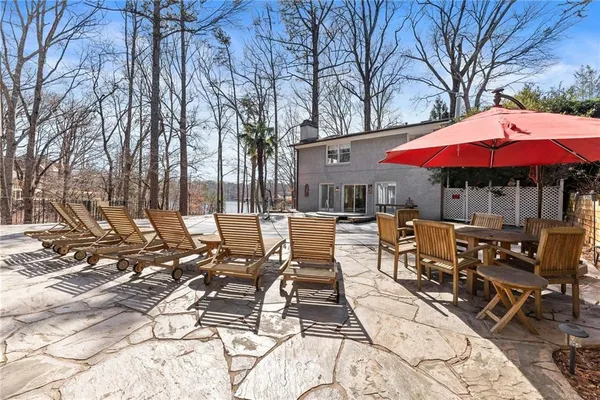 a bedroom with a bed and a walk in closet