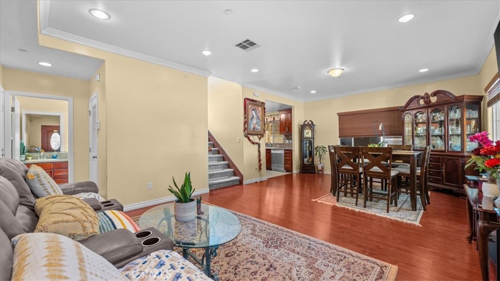 10115 Onyx Way Riverside, CA 92503 - Photo 3 of 18 a living room with furniture and wooden floor