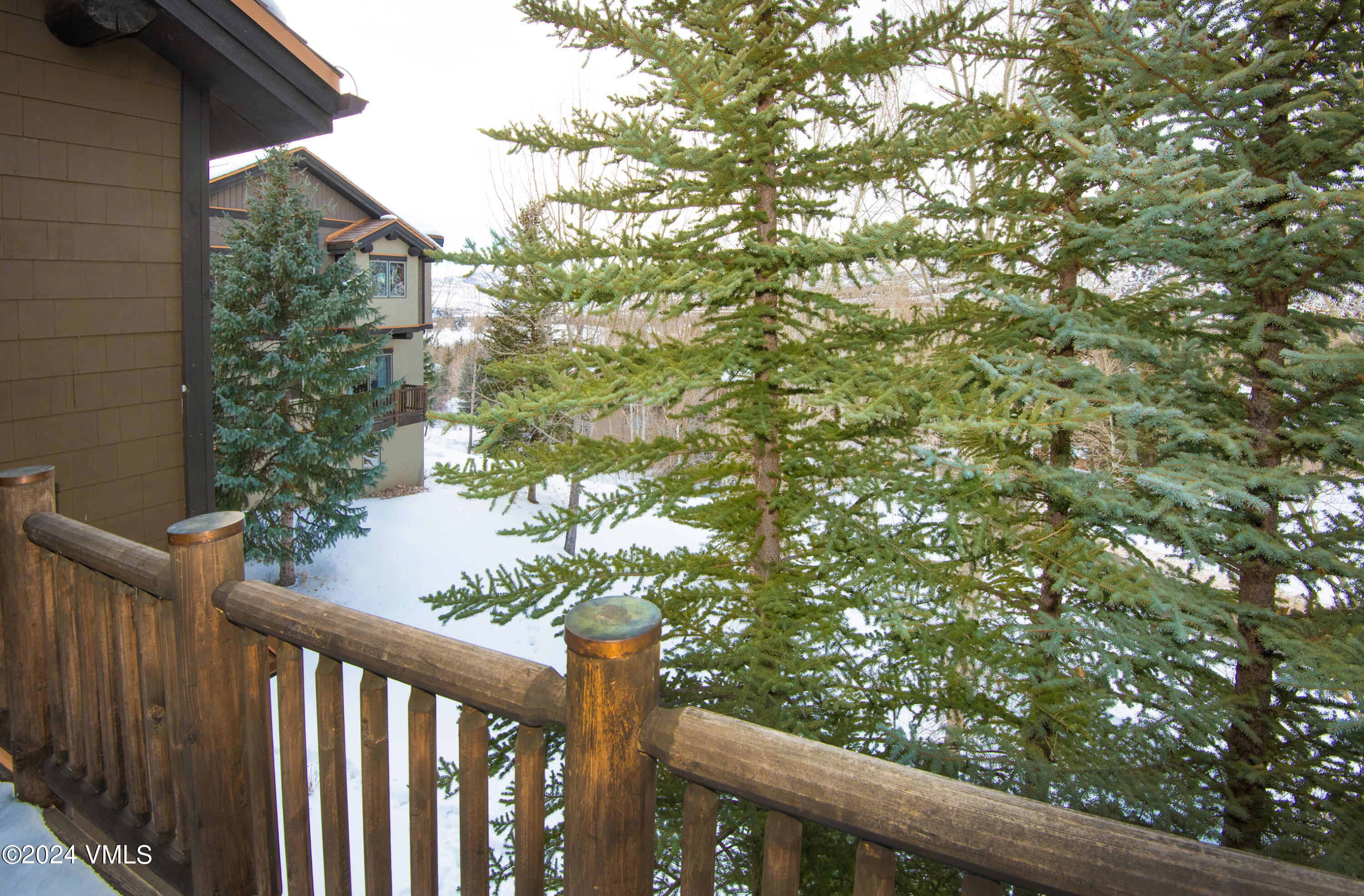 111 Knudson Ranch Road Edwards, CO 81632 - Photo 29 of 31 a view of a wooden fence from a window
