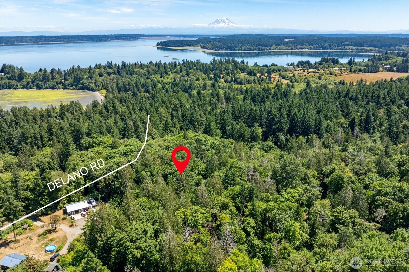 14802 Delano Road Southwest Lakebay, WA 98349 - Photo 9 of 16 a view of a space with a lake view
