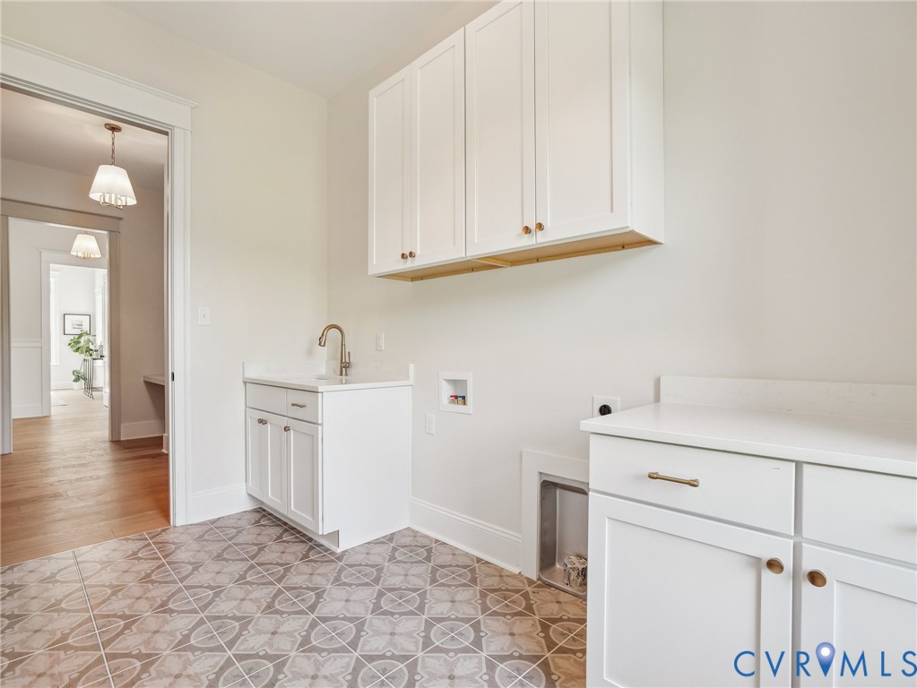 1530 Smokey Rdg Road Maidens, VA 23102 - Photo 20 of 42 a view of a kitchen with white cabinets