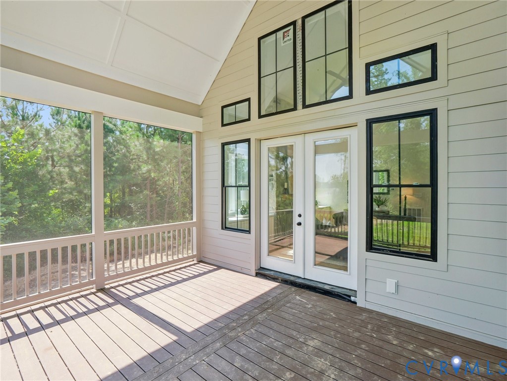 1530 Smokey Rdg Road Maidens, VA 23102 - Photo 42 of 42 a view of a balcony with wooden floor