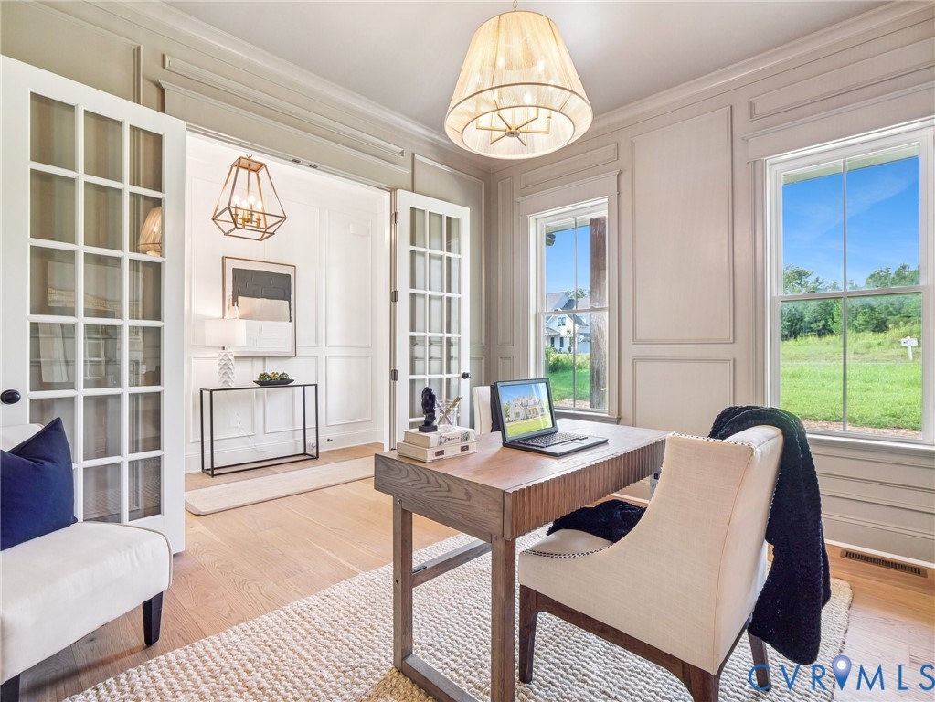 1530 Smokey Rdg Road Maidens, VA 23102 - Photo 6 of 42 a view of a dining room with furniture window and outside view