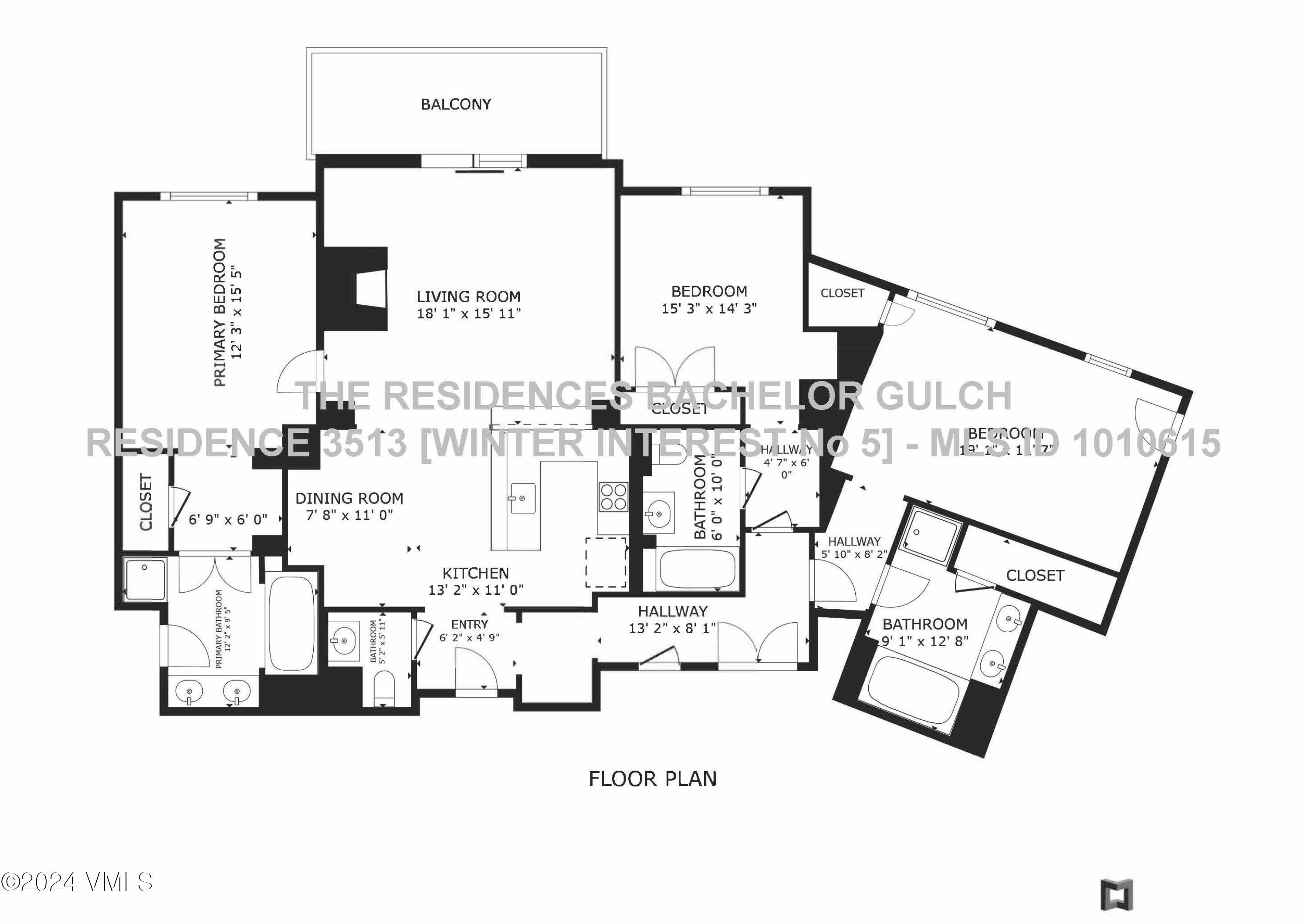 100 Bachelor Ridge Road, Unit 3513/5 Avon, CO 81620 - Photo 41 of 41 RESIDENCES-BG-3513-INTEREST-5-FLOOR-PLAN