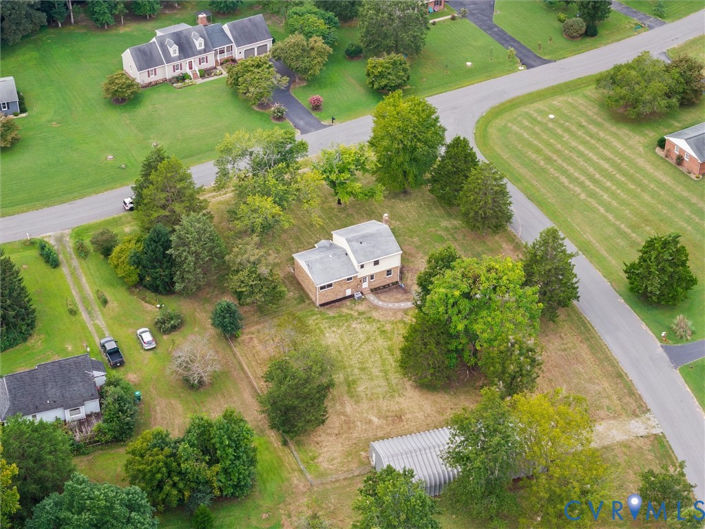 7361 Creek Ridge Road Henrico, VA 23231 - Photo 51 of 51 Aerial property view with a pitched roof residence