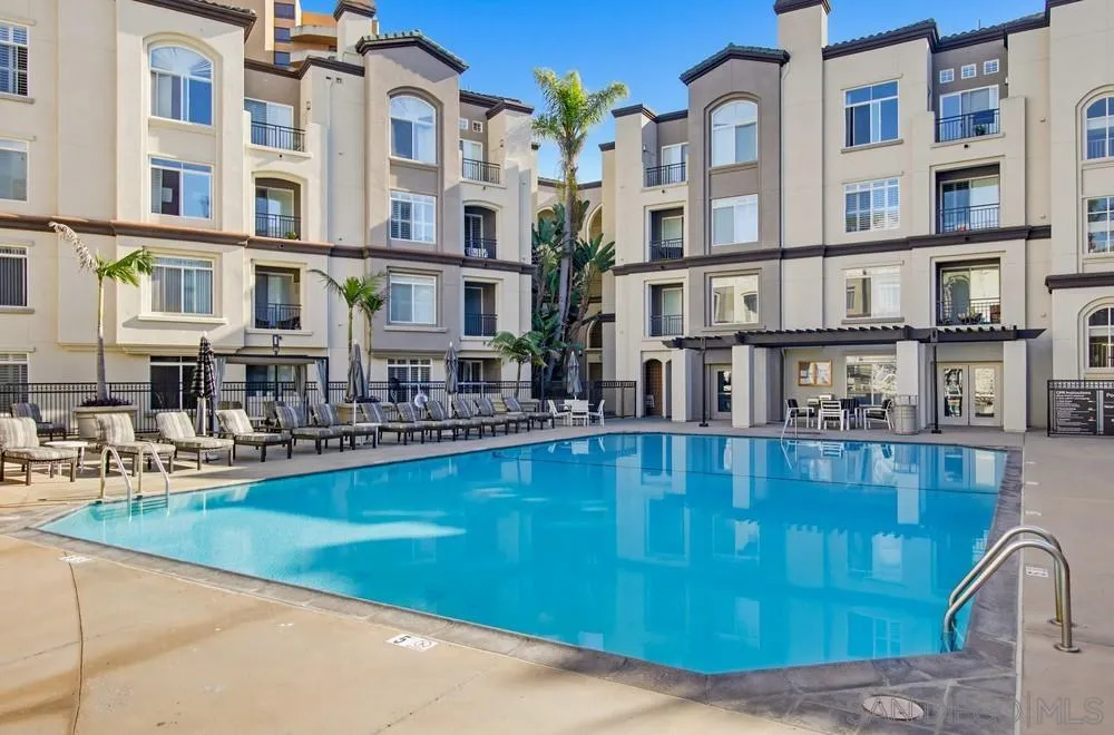 9229 Regents Road, Unit L206 La Jolla, CA 92037 - Photo 26 of 29 a large building with lake view