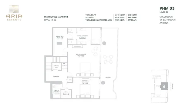 $7,999,999 | 700 Northeast 24th Street, Unit PH MANSION6003, Miami, FL 33137