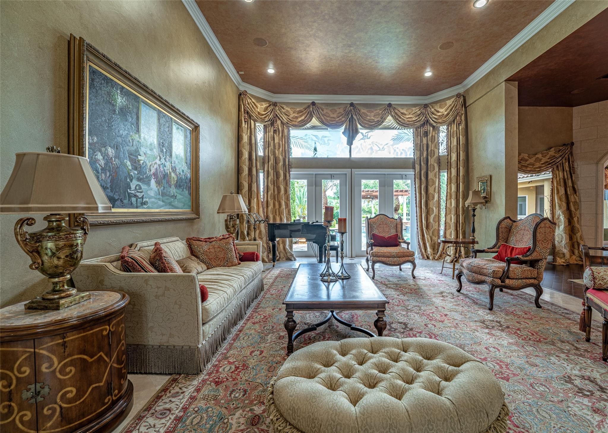 3220 Paddock Road Weston, FL 33331 - Photo 4 of 59 a living room with furniture and a large window