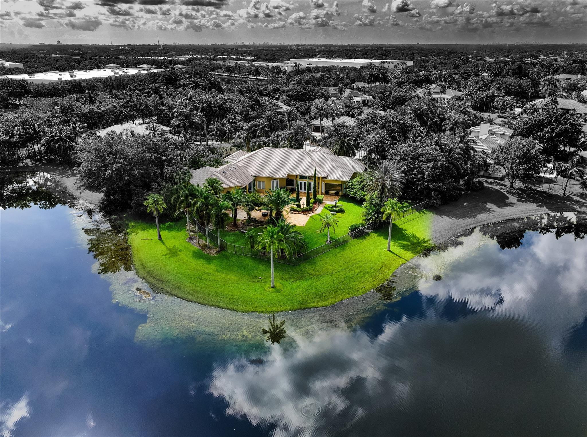 3220 Paddock Road Weston, FL 33331 - Photo 48 of 59 a view of a backyard