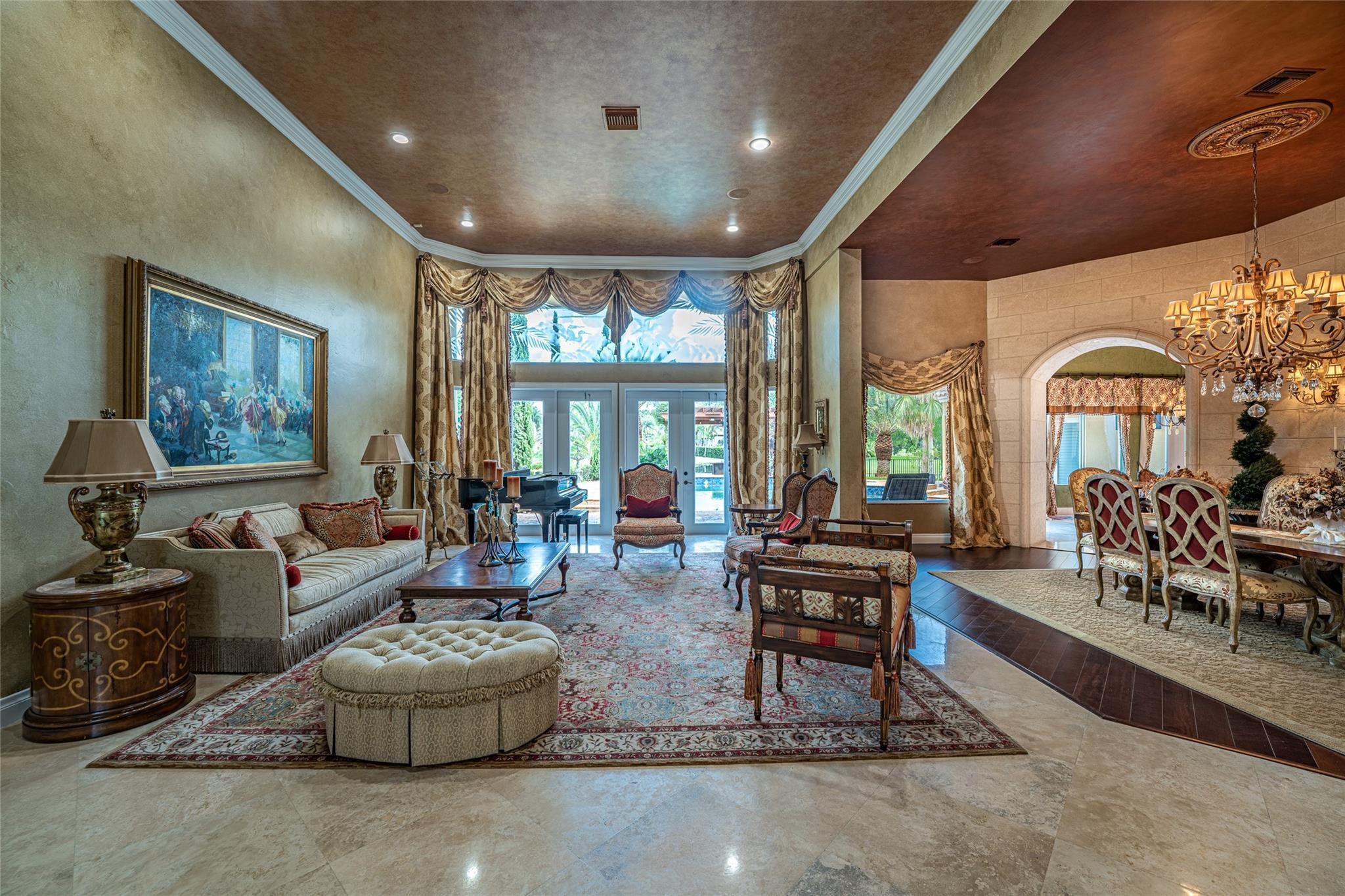 3220 Paddock Road Weston, FL 33331 - Photo 5 of 59 a living room with furniture and a large window