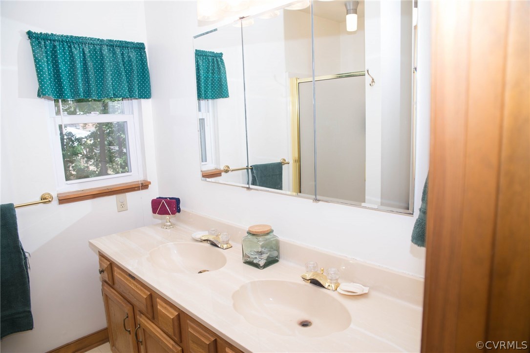 3206 Roland View Terrace Chester, VA 23831 - Photo 19 of 29 a bathroom with a sink and a mirror