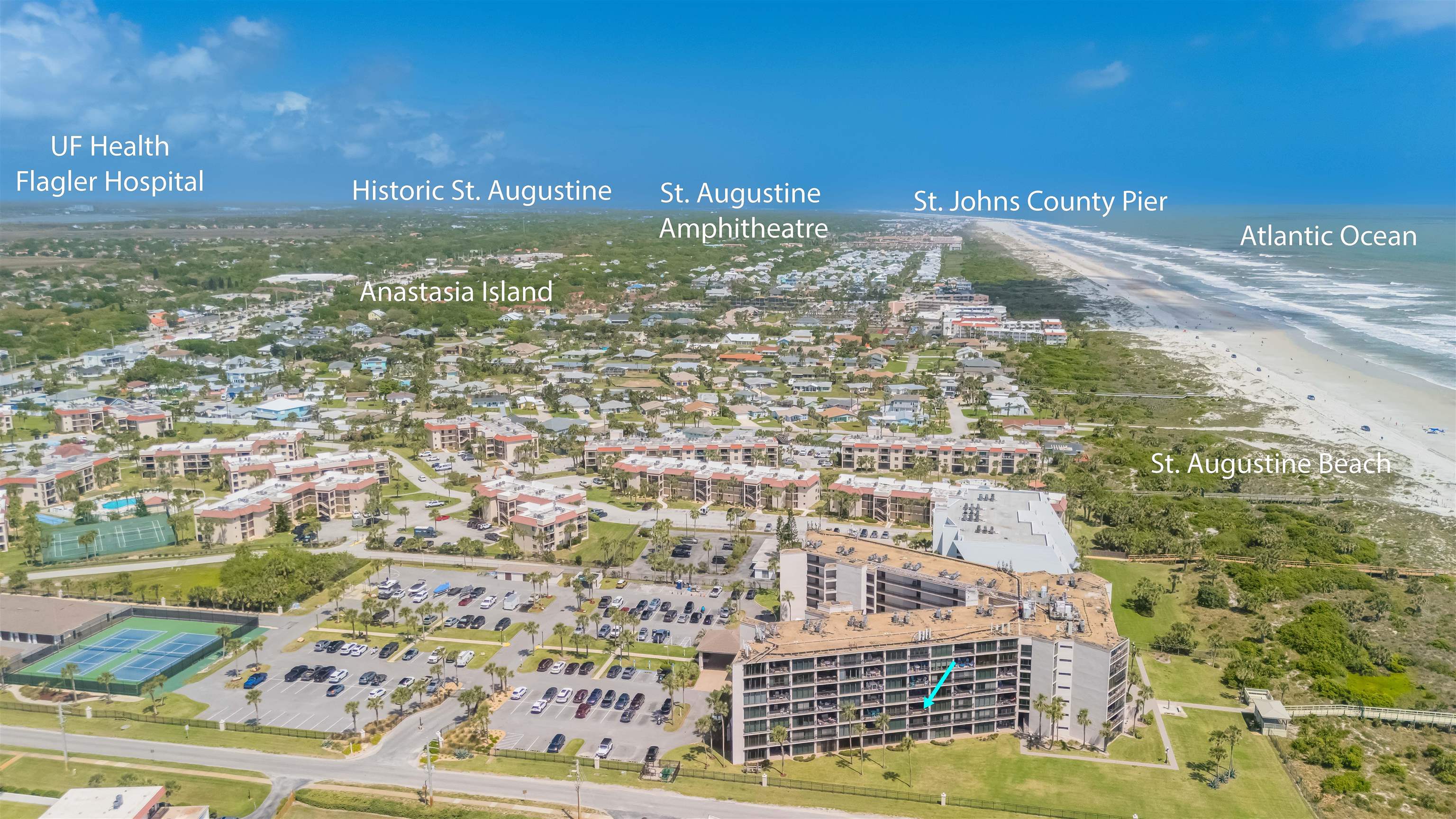 2 Dondanville Road, Unit 304 St. Augustine, FL 32080 - Photo 20 of 43 a view of a city