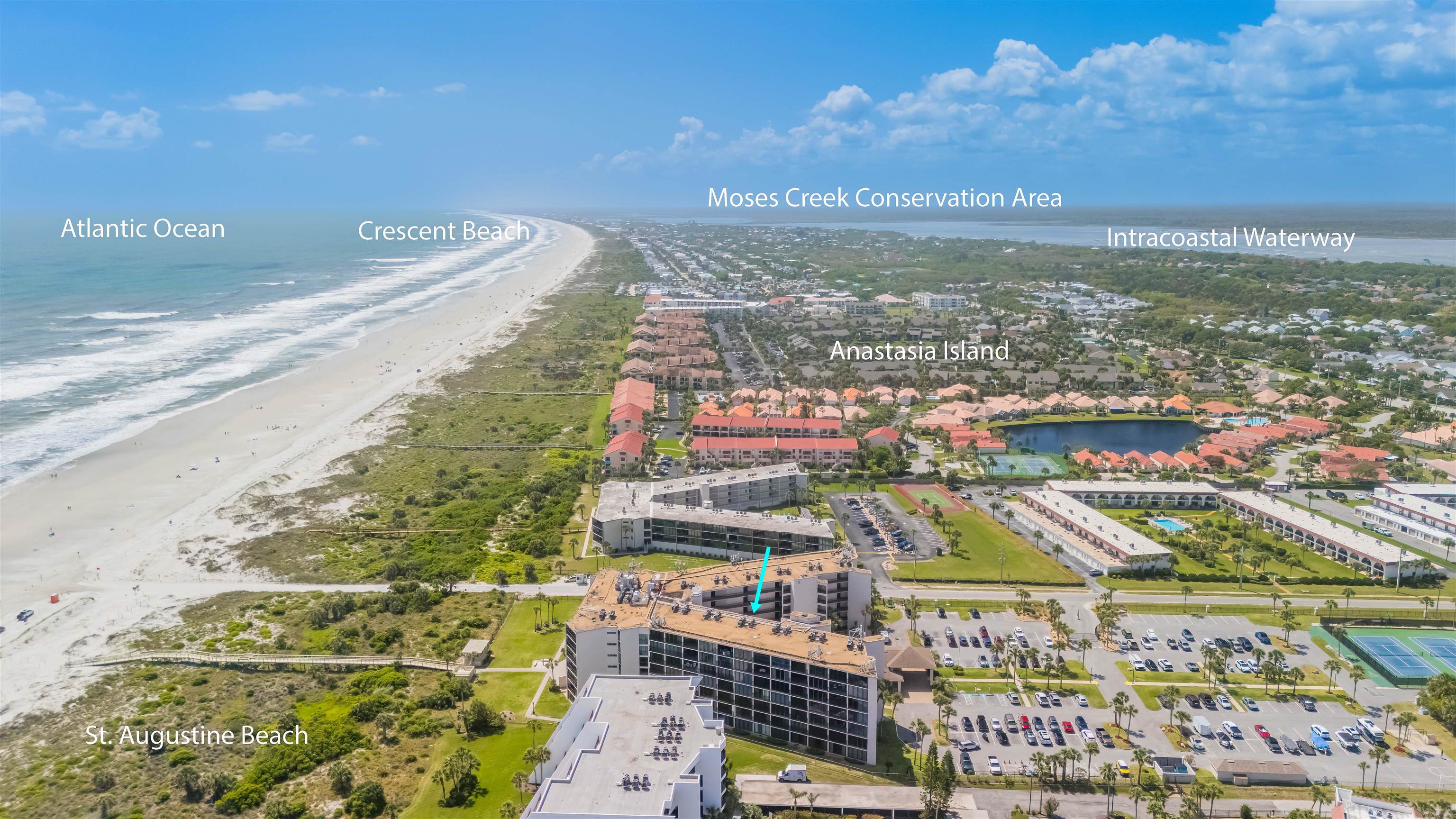 2 Dondanville Road, Unit 304 St. Augustine, FL 32080 - Photo 21 of 43 a view of a city