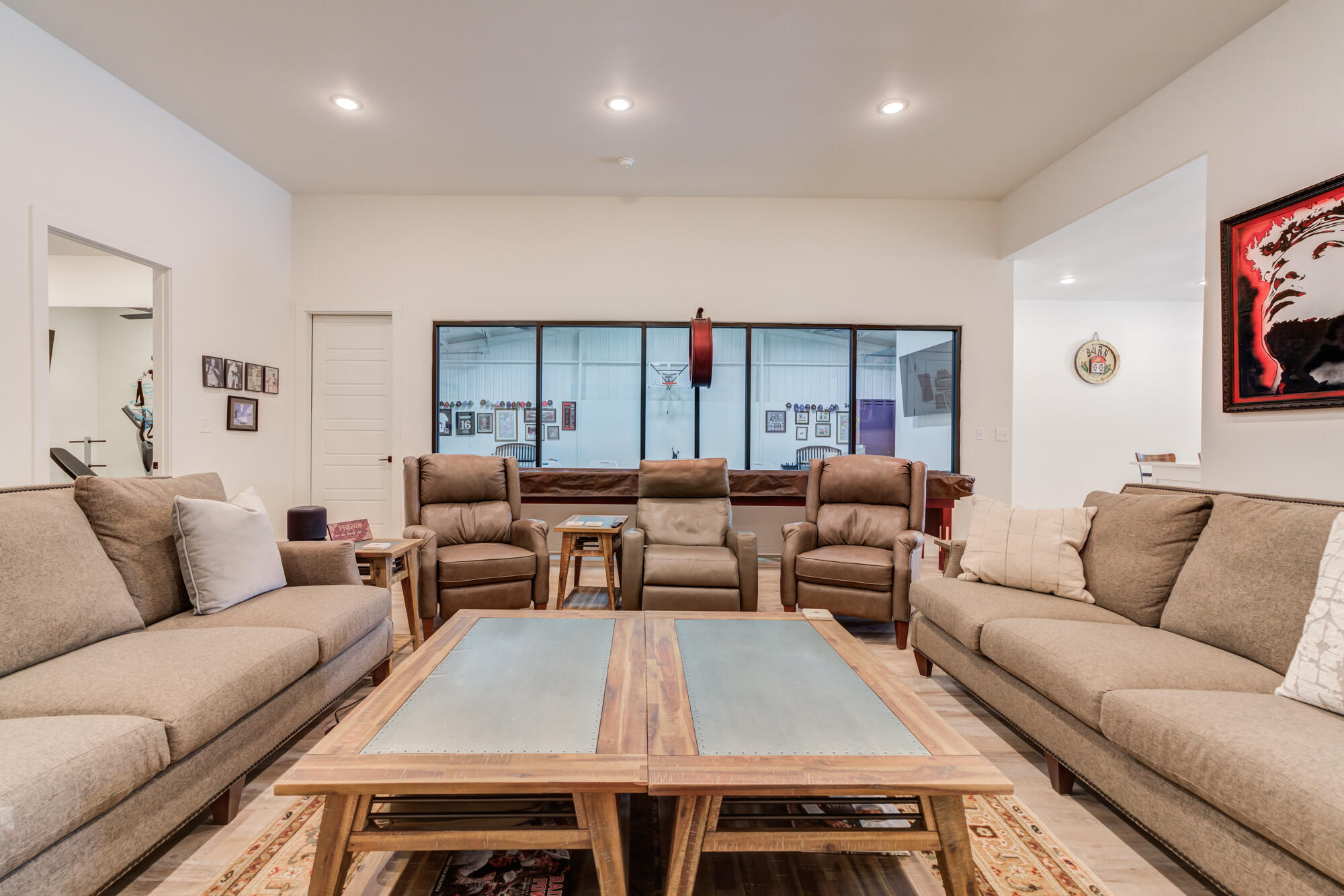 3405 107th Street Lubbock, TX 79423 - Photo 19 of 41 a living room with furniture and a couch