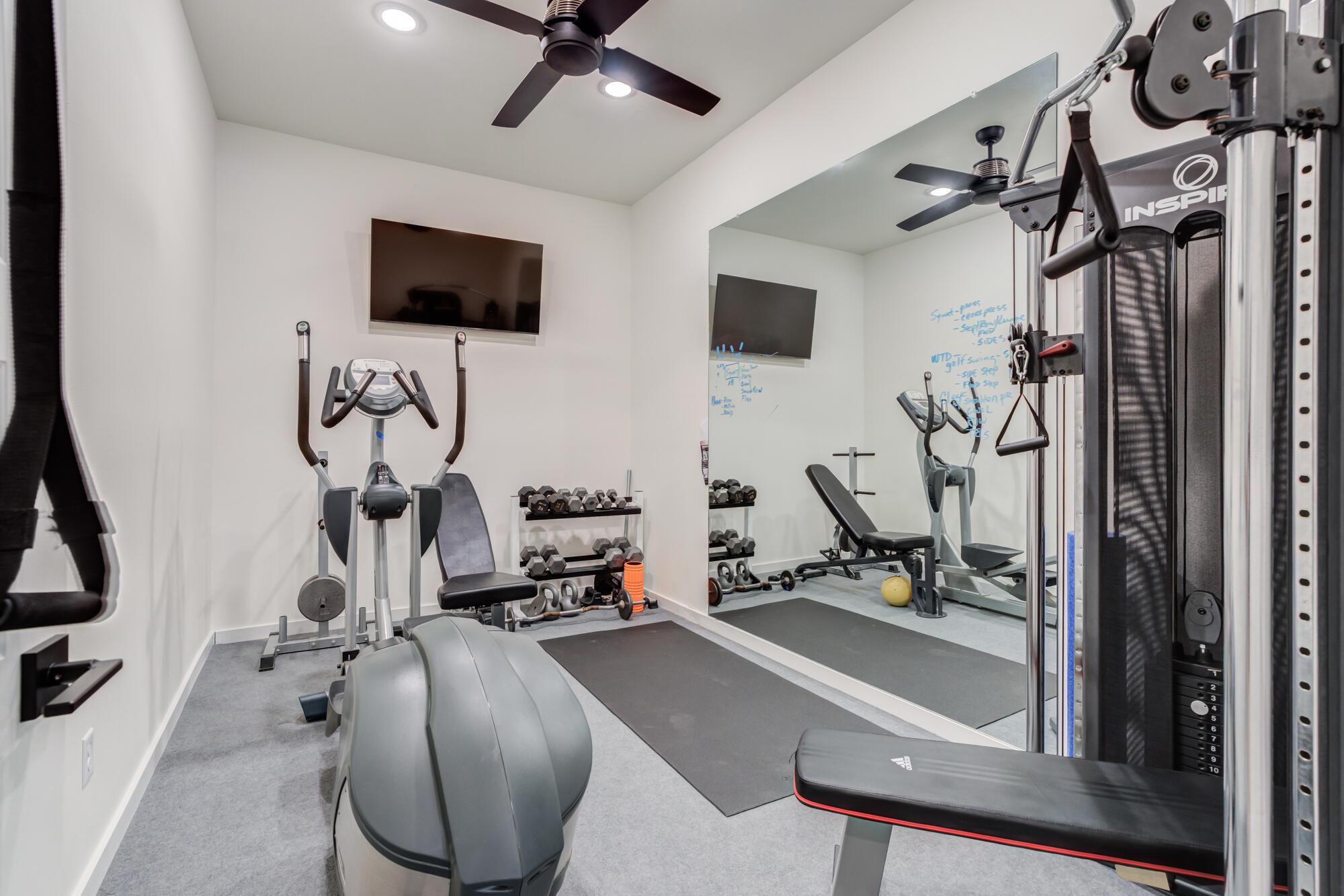3405 107th Street Lubbock, TX 79423 - Photo 24 of 41 a view of a room with gym equipment